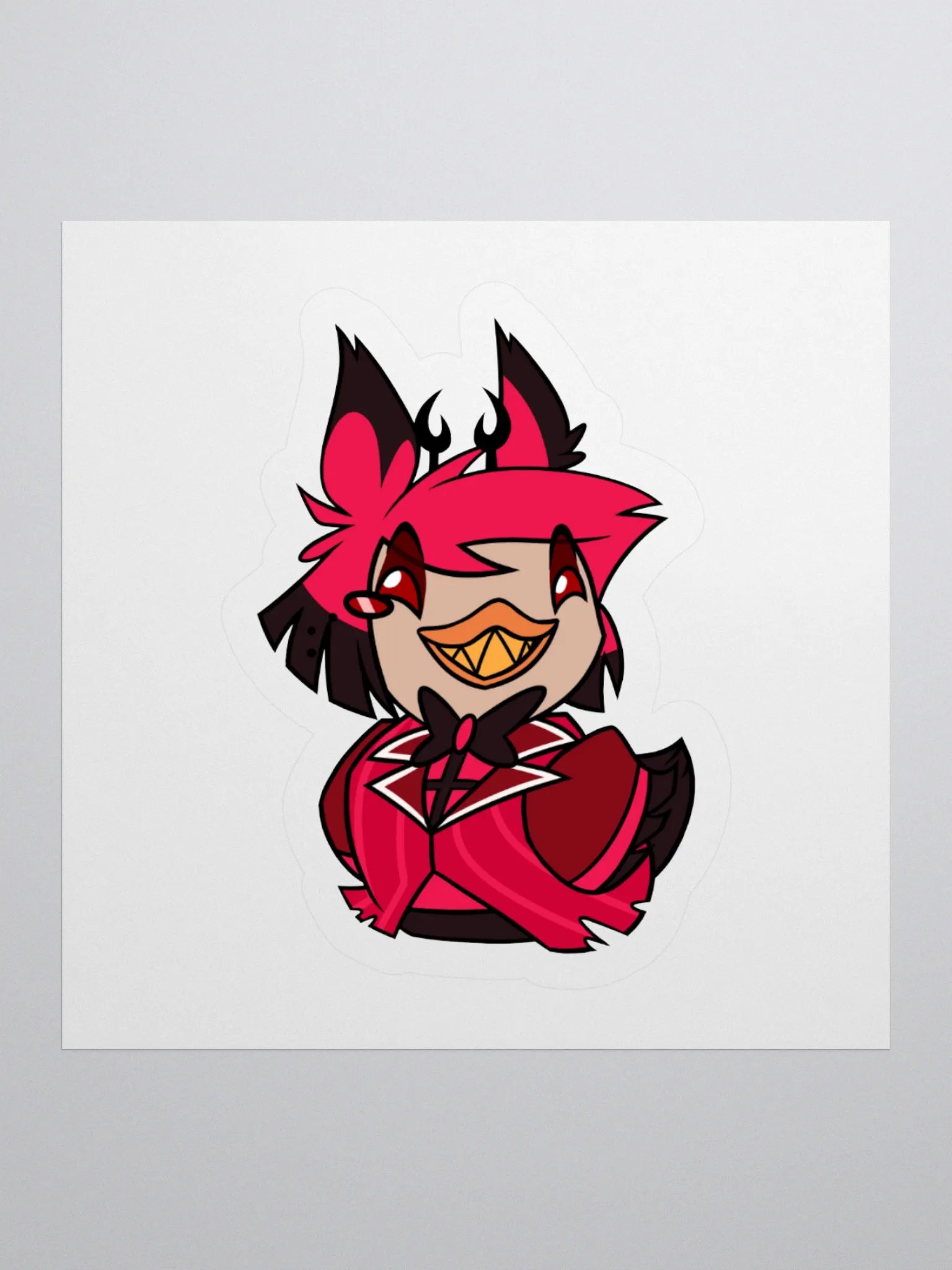 Alastor Quack Sticker product image (1)