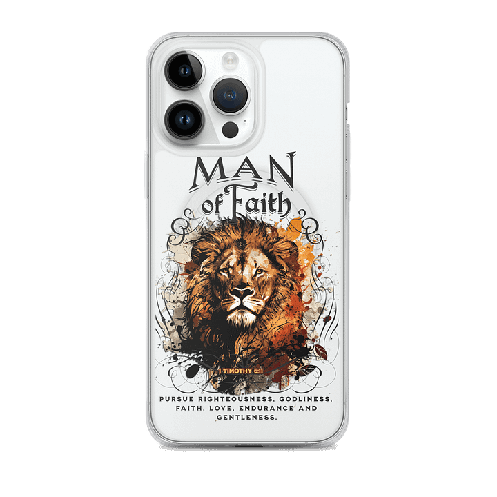 Lion of Faith iPhone® MagSafe® Case product image (2)