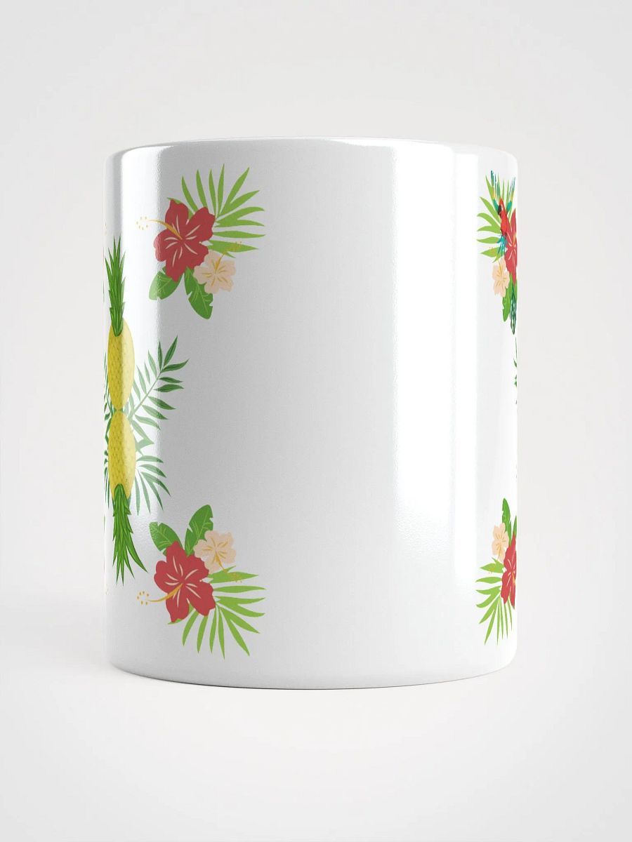 Pineapple Paradise Pattern Design White Mug product image (13)