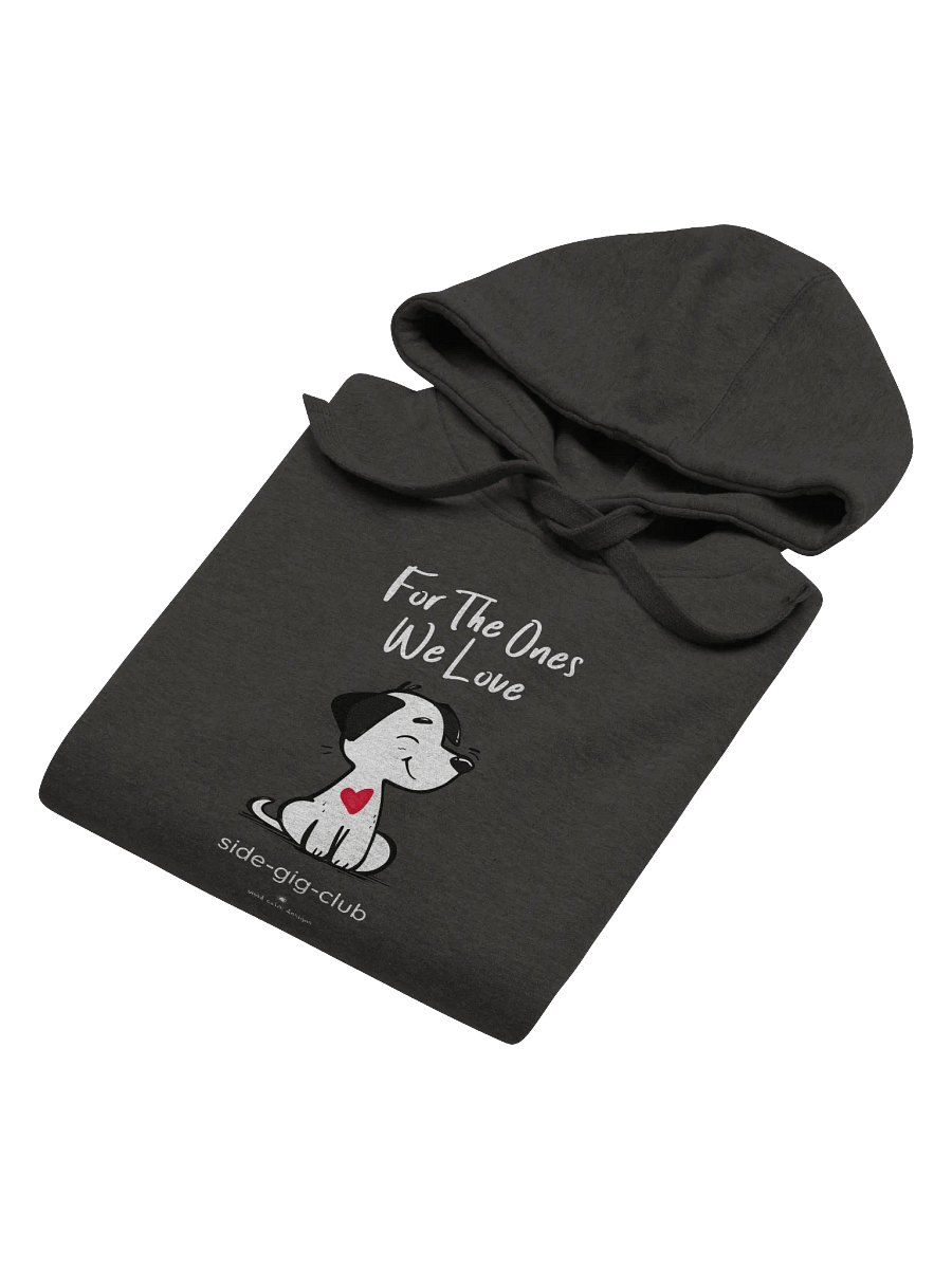 For the Ones We Love: Hustler's Adorable Puppy Edition Premium Hoodie product image (4)