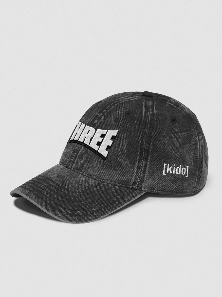 THREE SET WORLDWIDE - Denim Dad Hat product image (3)