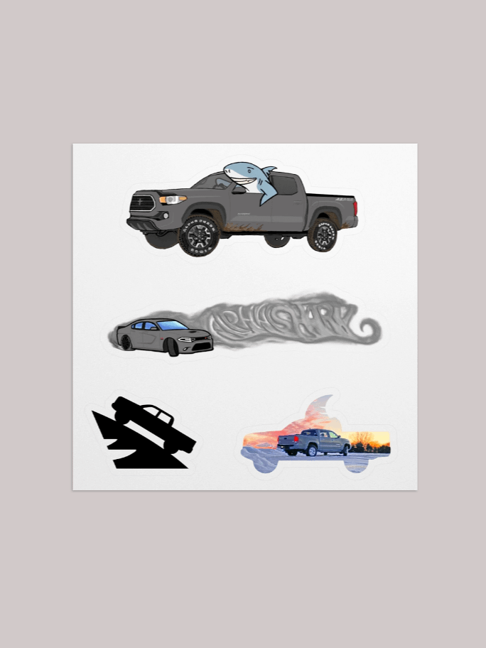 AlphaShark Sticker Pack! product image (1)