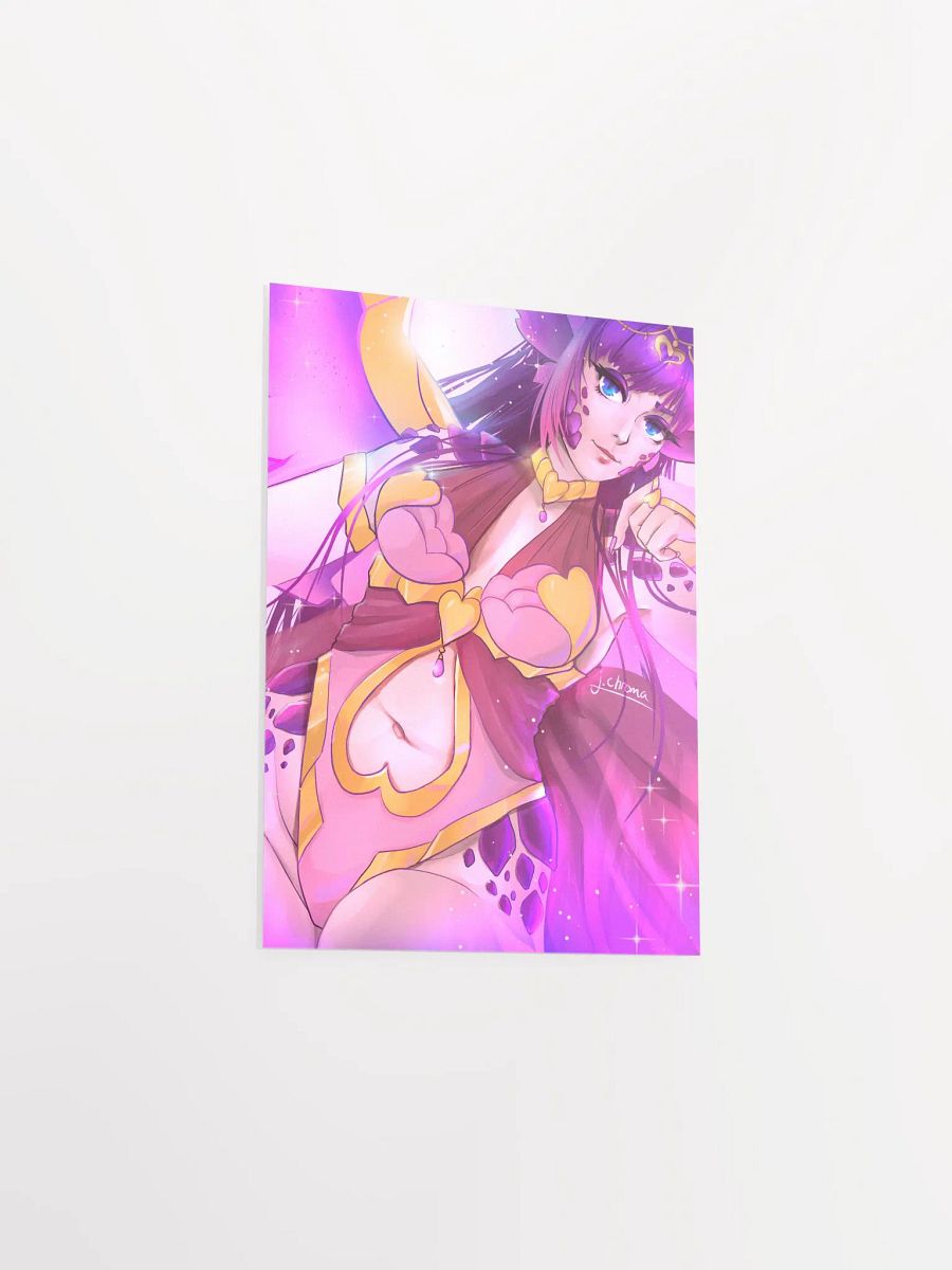 Valentine Chroma - Dragon Girl Vtuber - Pinup Fanart - Art by CosmicChroma product image (3)