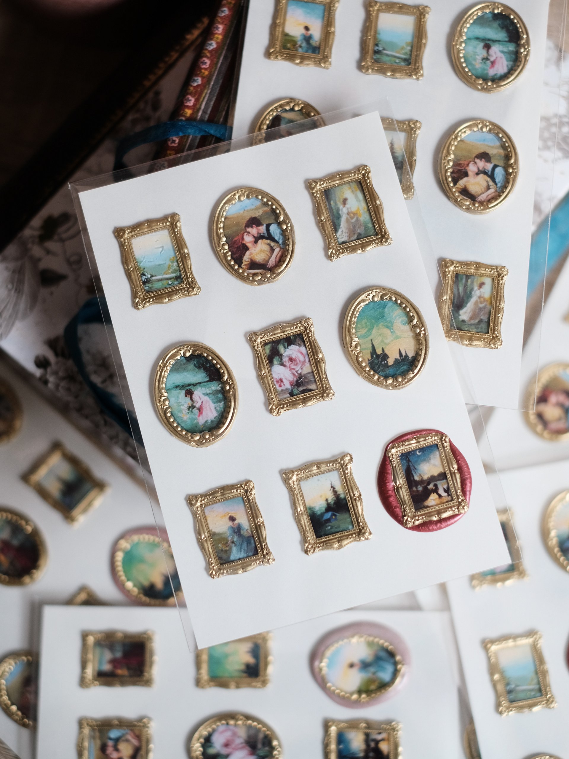 PREORDER June Handmade Sticker Gallery Sheet- Pack of 9 product image (1)