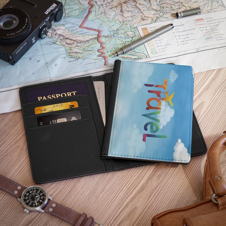 Passport cover - Travel the sky product image (2)