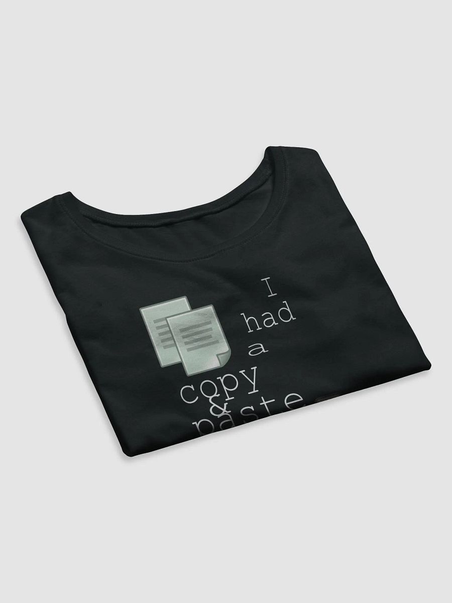 I Had A Copy & Paste Education - Colour - Bella+Canvas Women's Crop Tee product image (4)