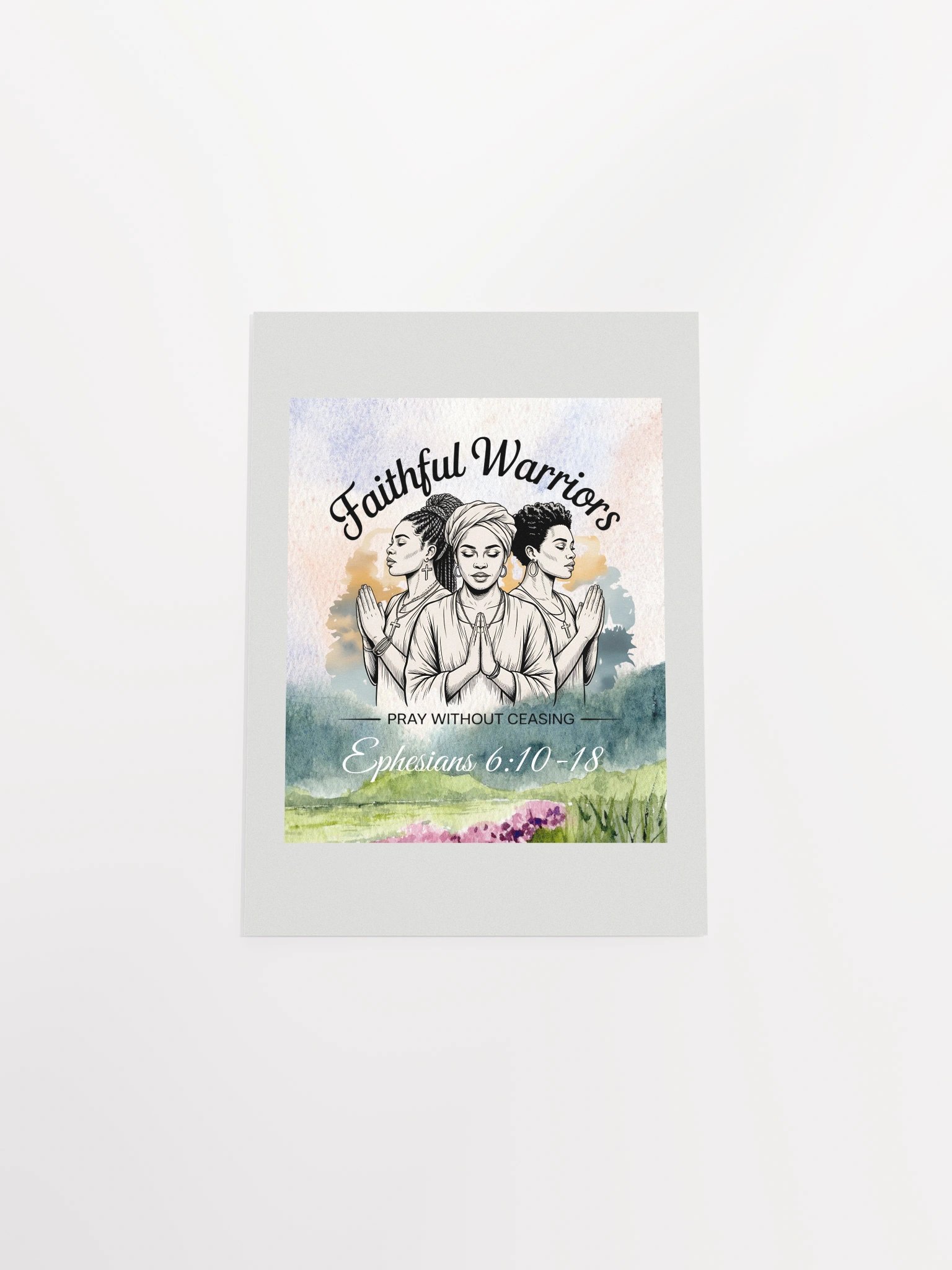 Faithful Warriors Christian Paper Poster - Printable. product image (14)