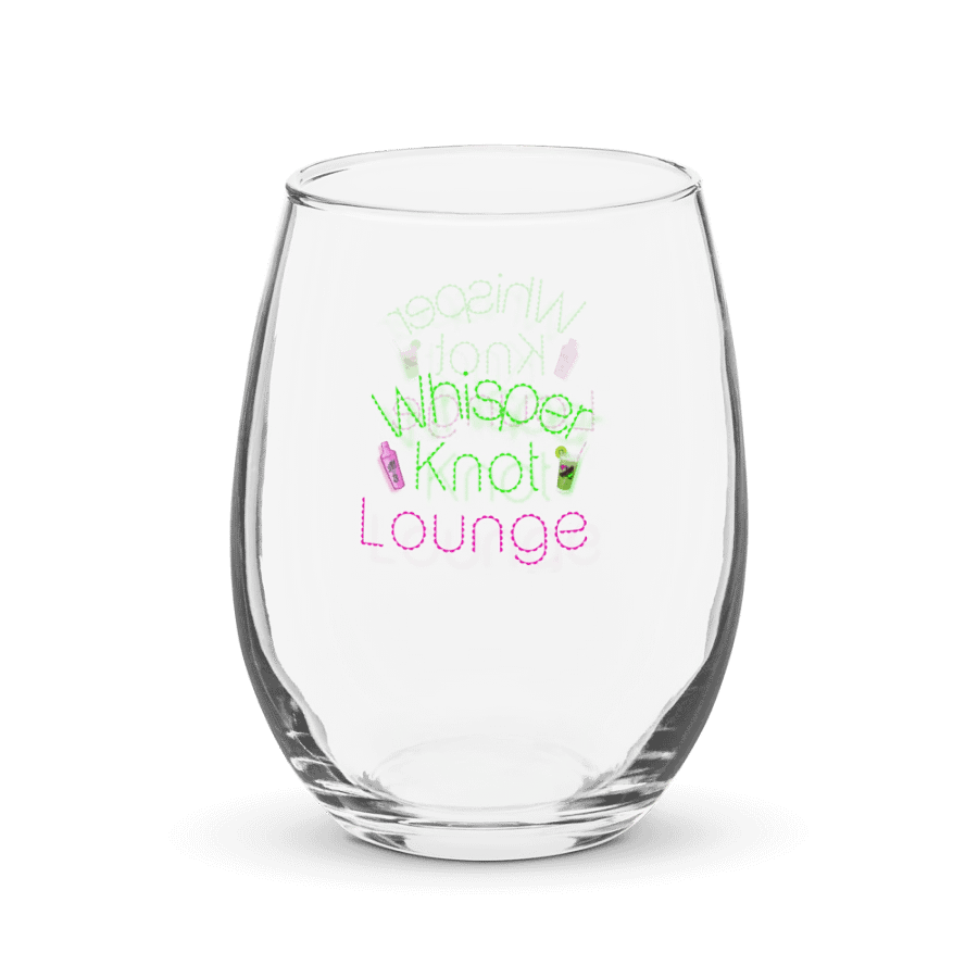 Whisper Knot Lounge Stemless Wine Glass product image (3)
