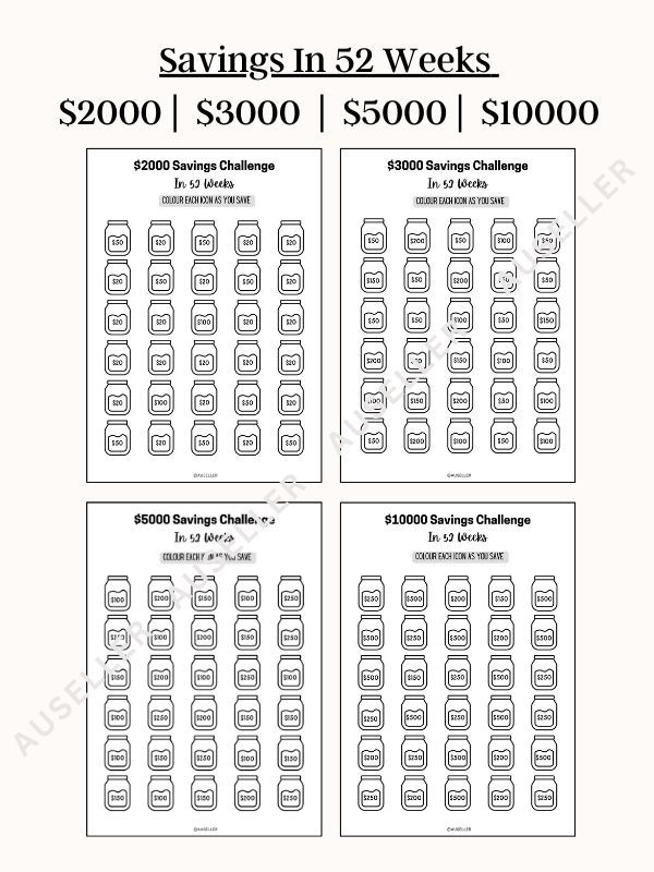 The Ultimate Savings Challenge Collection Bundle product image (4)