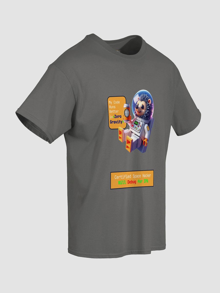 Space Hacker T-Shirt – Funny Astronaut Programmer Tee with IPA Beer | Nerd Festival Vibes product image (14)