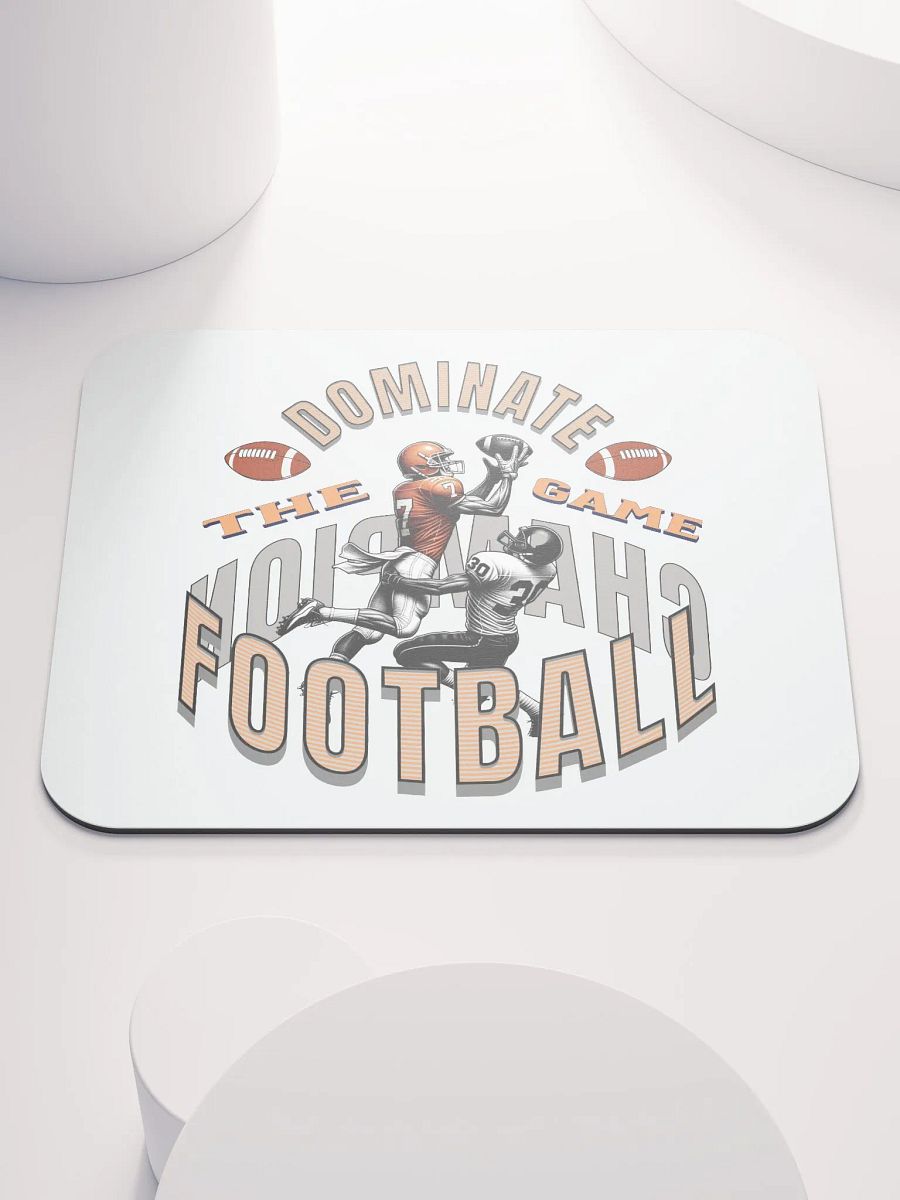 Dominate The Game Football Champion Mouse Pad product image (1)