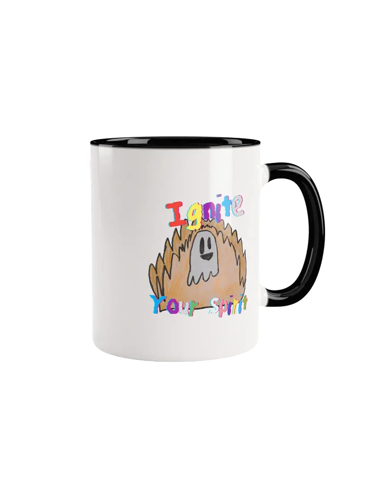 Ignite Your Spirit Ceramic Mug with Color Inside product image (3)