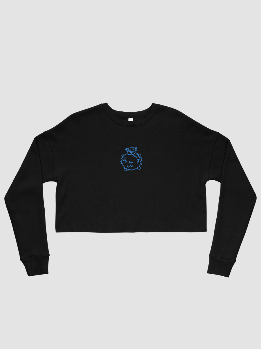 Blue Dog Cropped Sweater product image (3)