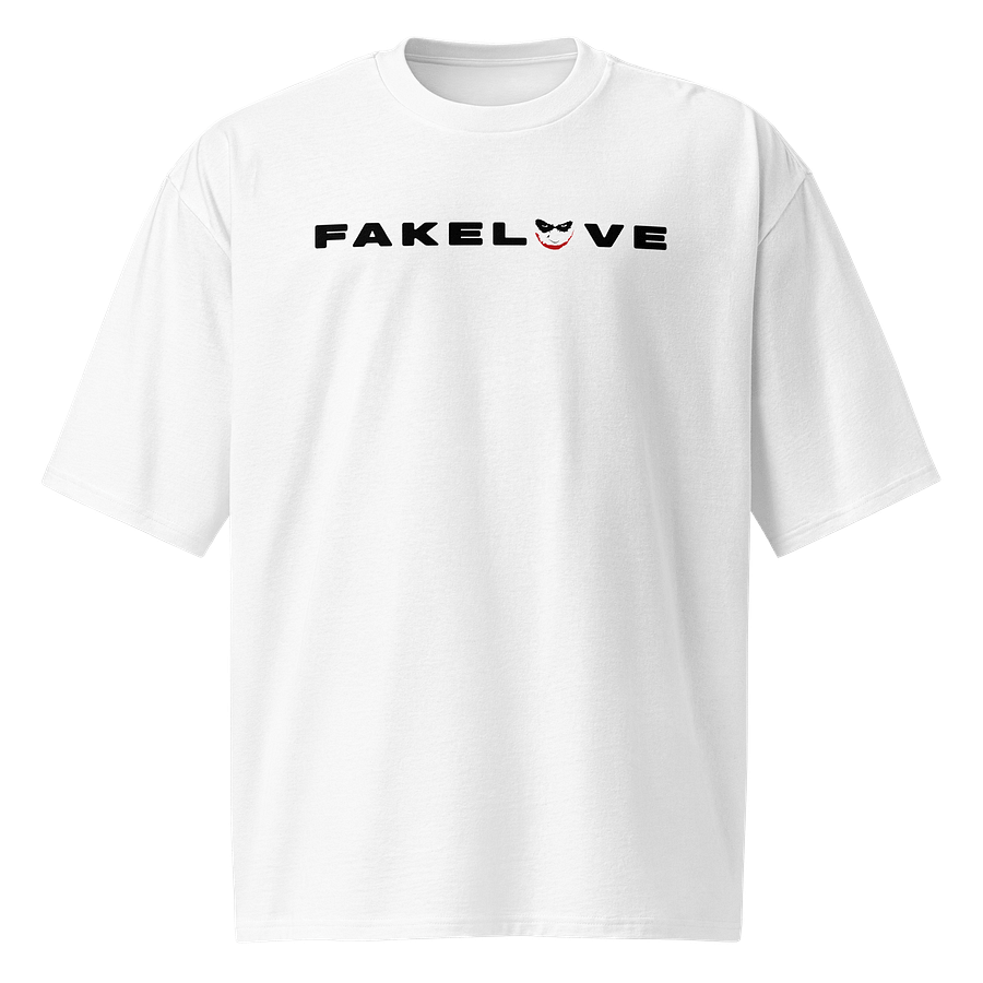 F A K E L O V E Oversized Tee product image (1)