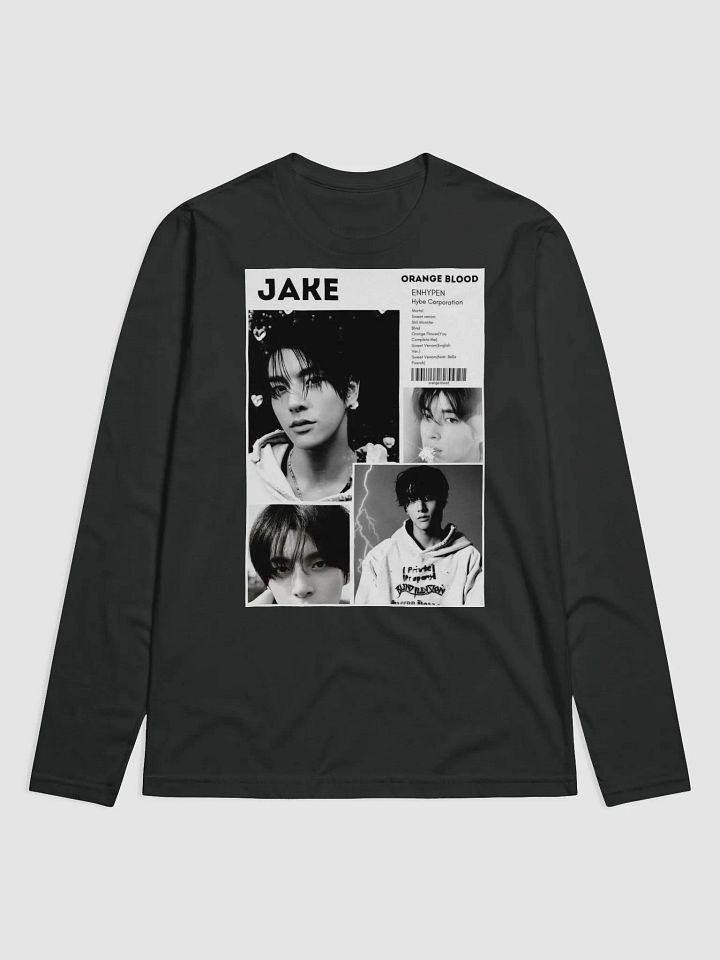 Jake from Enhyphen Long Sleeve Unisex T-shirt product image (1)