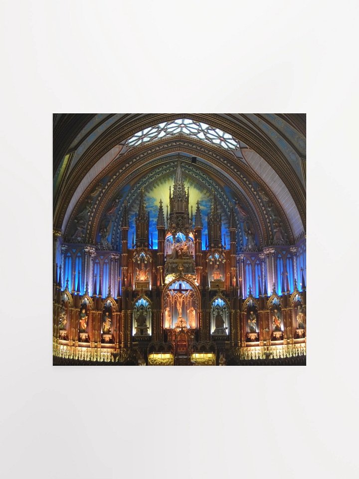 Montreal - Notre Dame Basilica interior - print/poster product image (1)