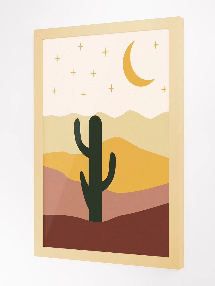 Desert Moonlight Framed Art Print product image (12)