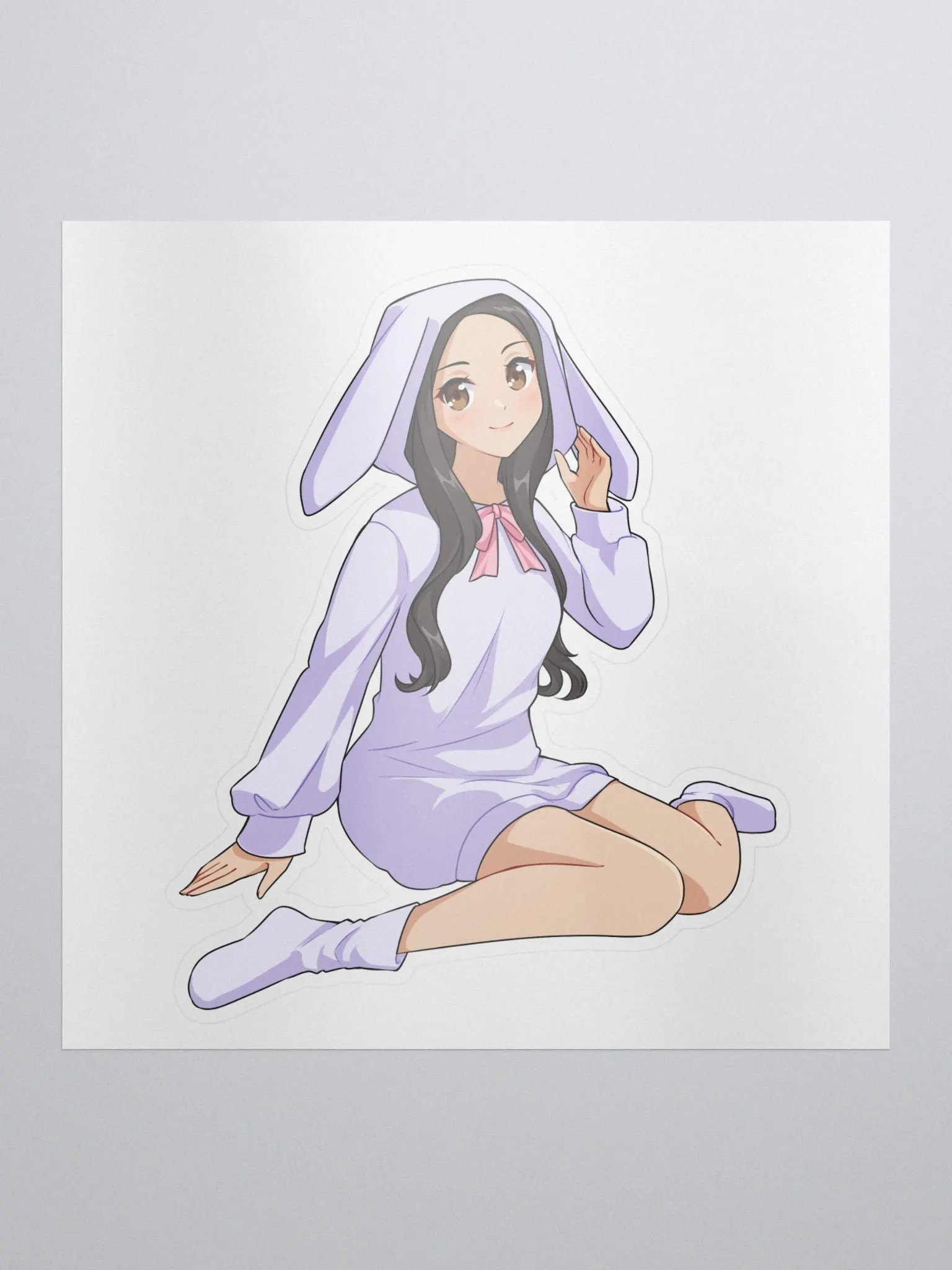 Bunny Onesie Sticker product image (1)