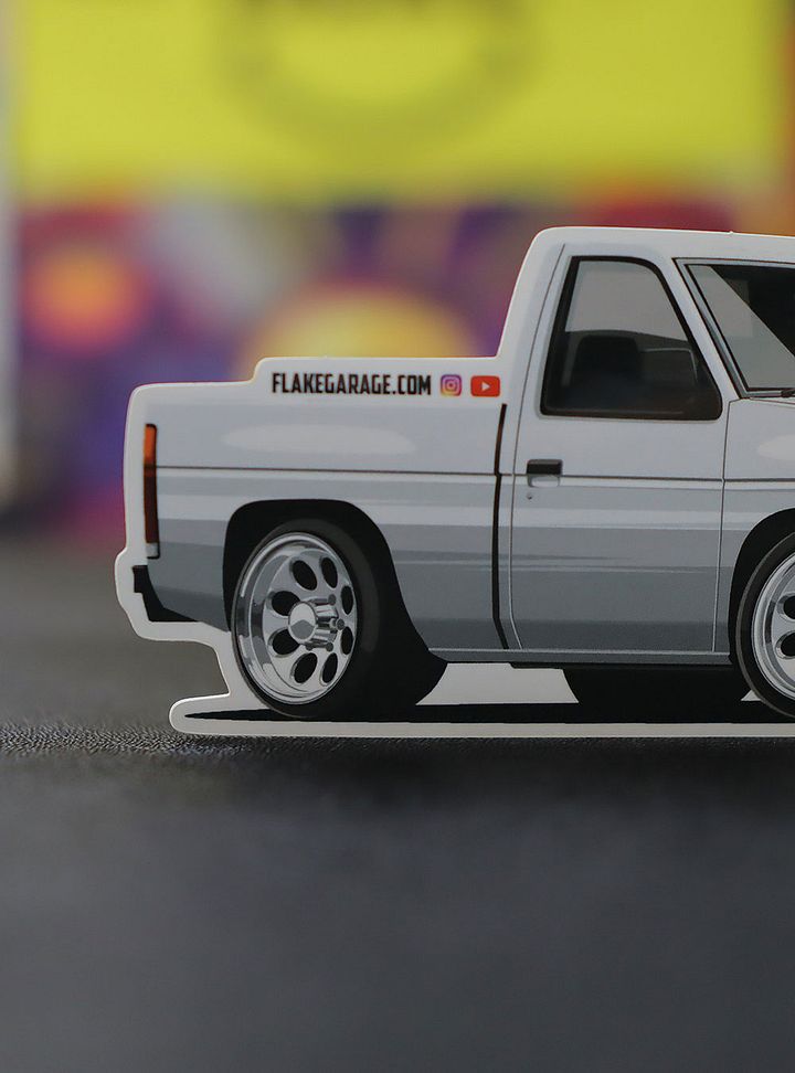 Nissan Hardbody D21 6" Mini Truck Sticker product image (2)