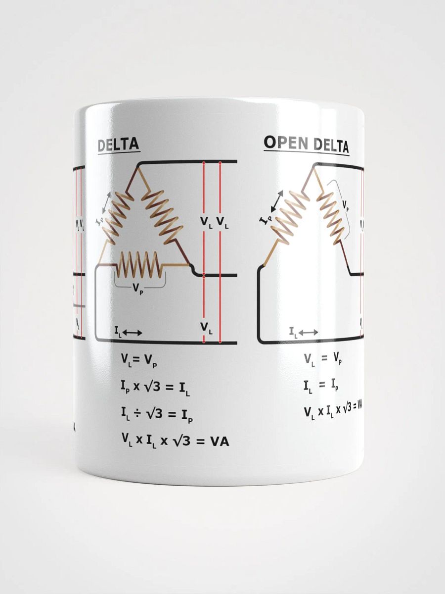 3 Phase Transformer Mug - White product image (13)