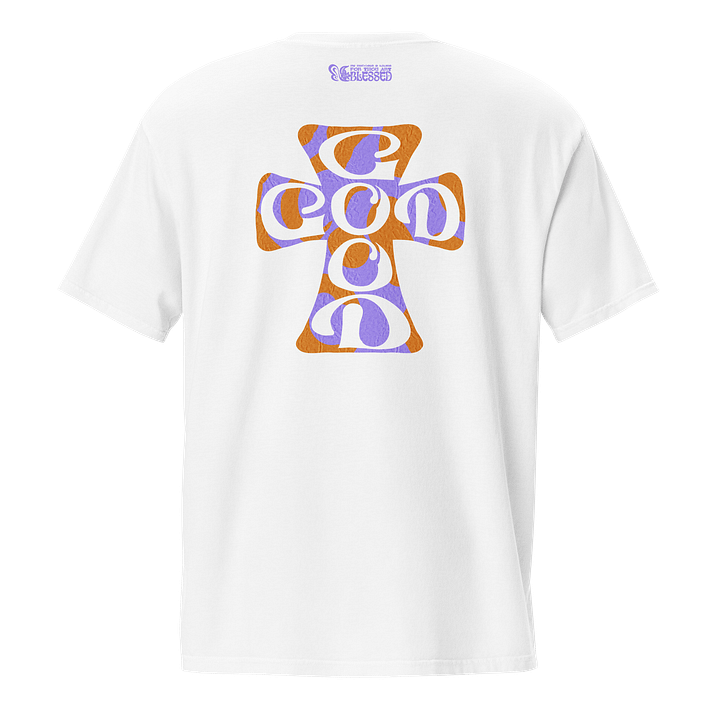 GOOD GOD | Pocket Tee — Cross & Wide, Print product image (1)