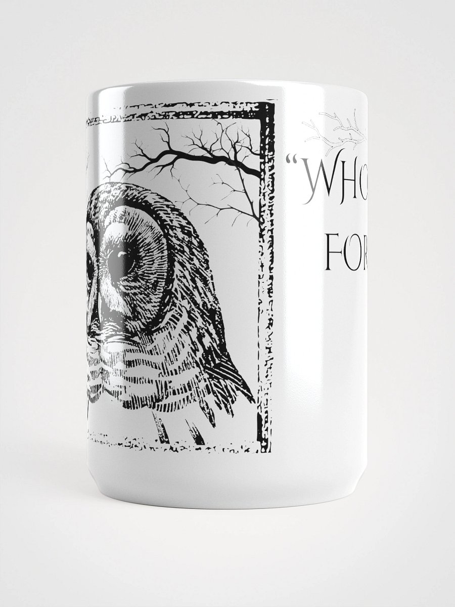 Barred Owl - "Who Cooks For You?" Call Animal Mug product image (5)