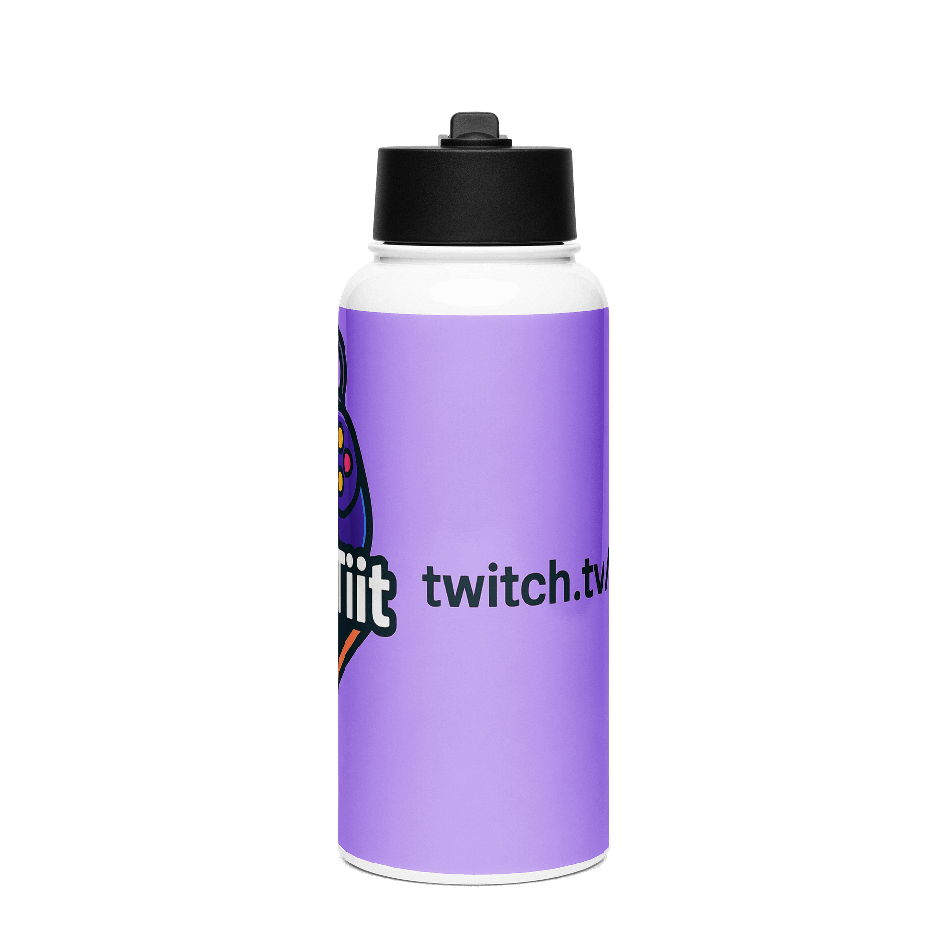 Game Controller Graphic Stainless Steel Water Bottle product image (1)