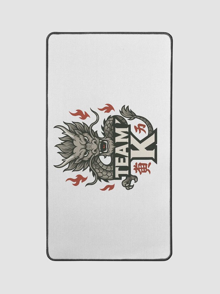 Team K China Desk Mat 12" x 22" product image (1)