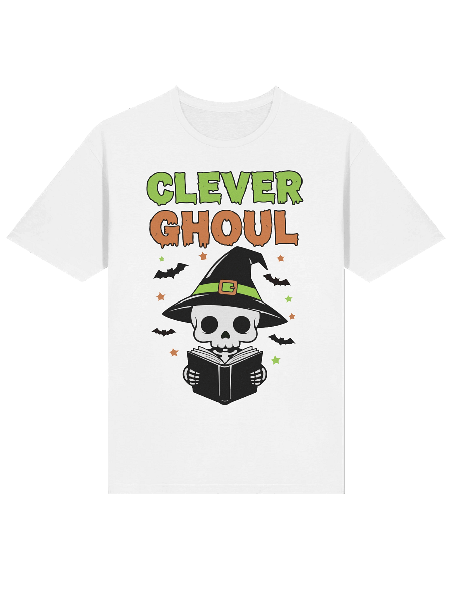 Clever Ghoul Halloween Shirt | Funny Study & Spooky School Tee product image (3)