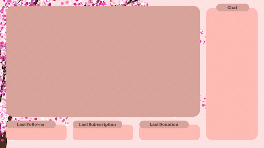 Cherry Tree Twitch Overlays product image (3)