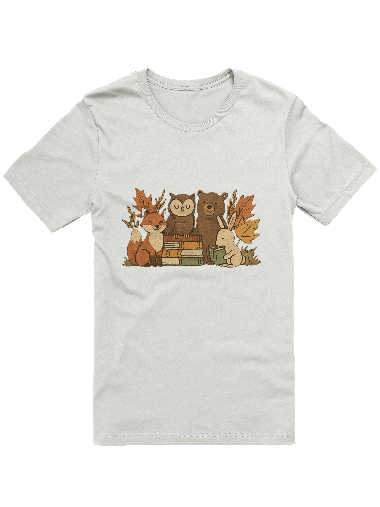 Whimsical Woodland Book Club T-Shirt product image (5)