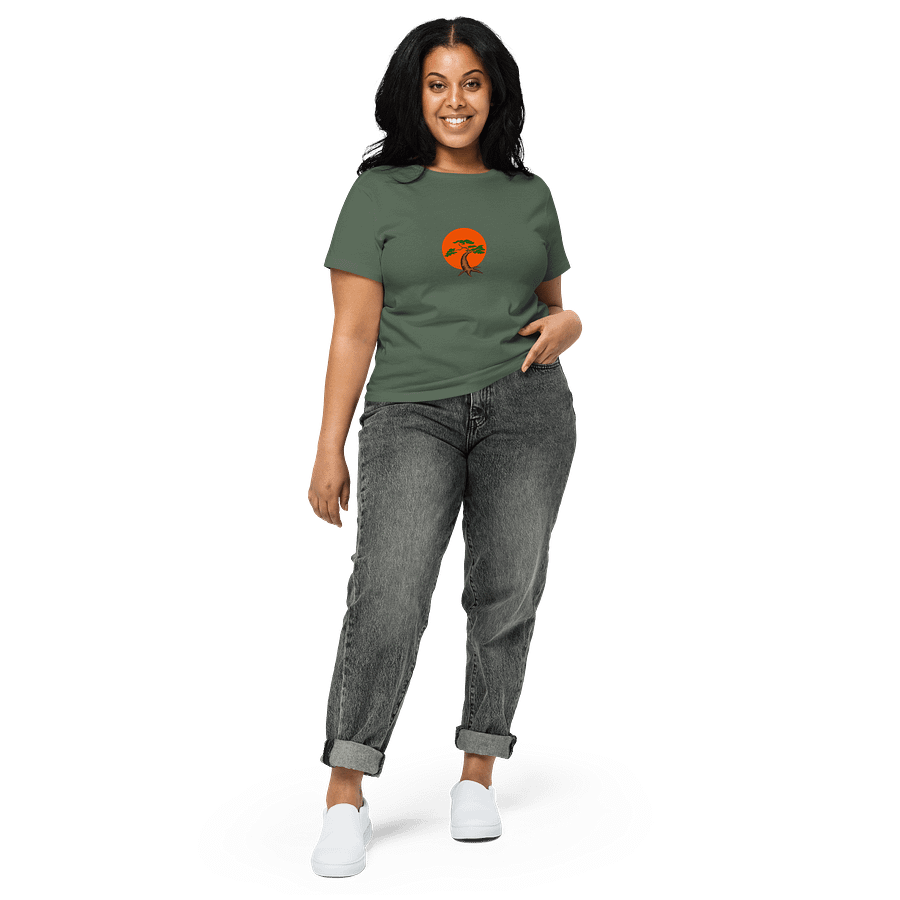 Nature's Sunset Tree High-Waisted Tee product image (3)