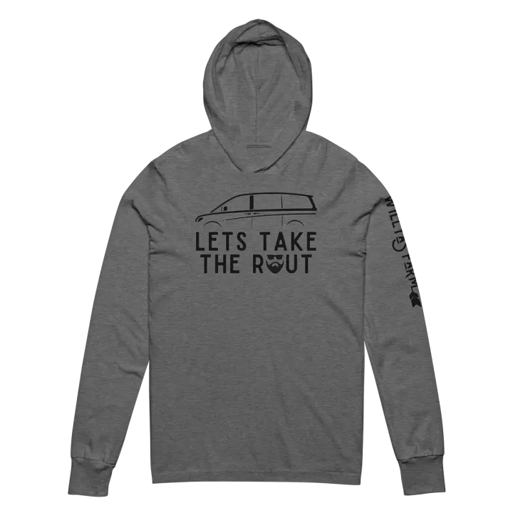Lets take the Rout- Quotes by Jon Long Sleeve T-Shirt Hoodie product image (2)