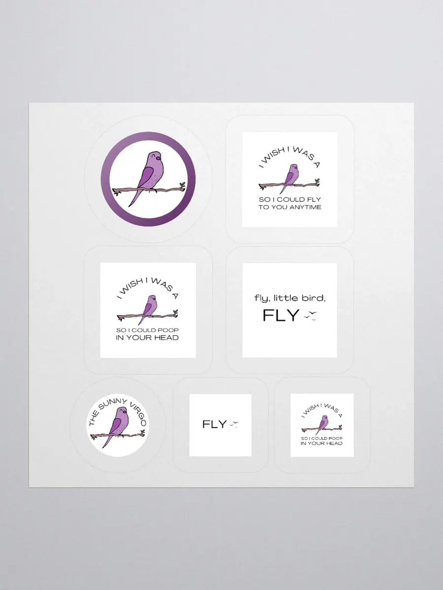 Poop, Fly, Repeat: The Sticker Pad product image (1)