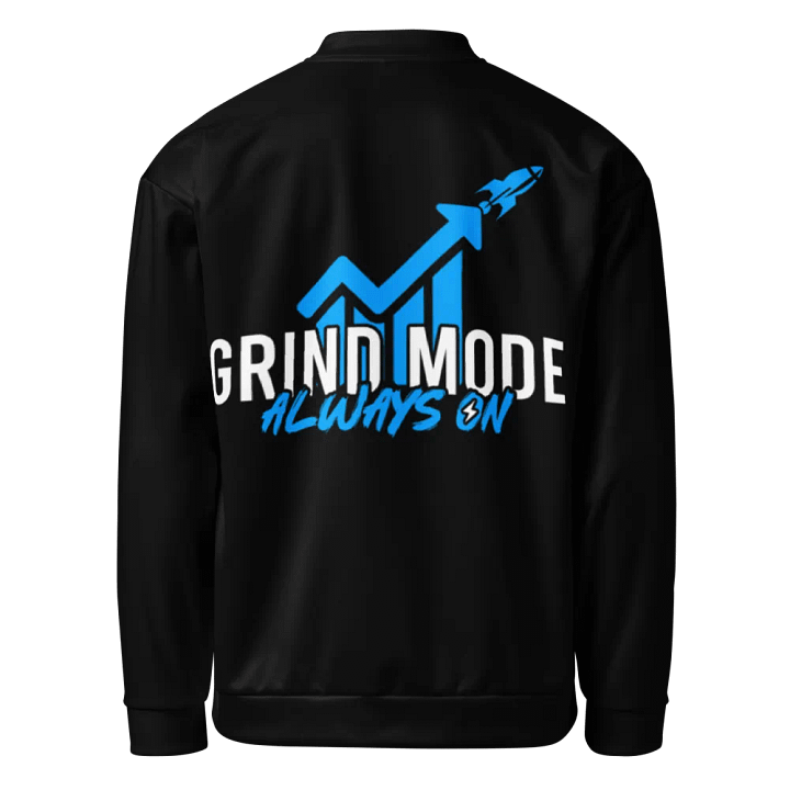 Grind Mode Always On Bomber Jacket (Black) product image (2)