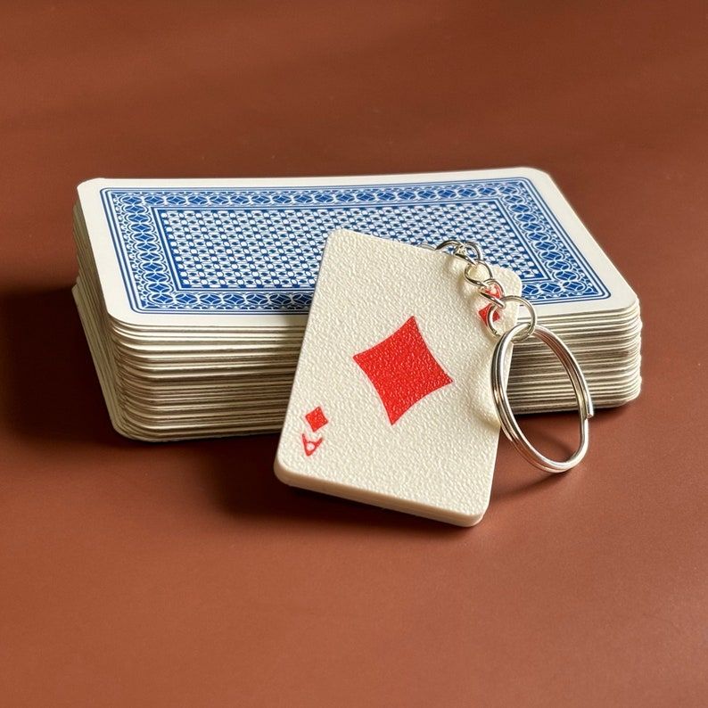 Poker Cards Keychains Set product image (5)
