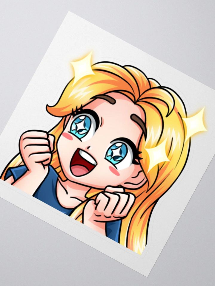 Melissa Excited Emote Sticker product image (2)