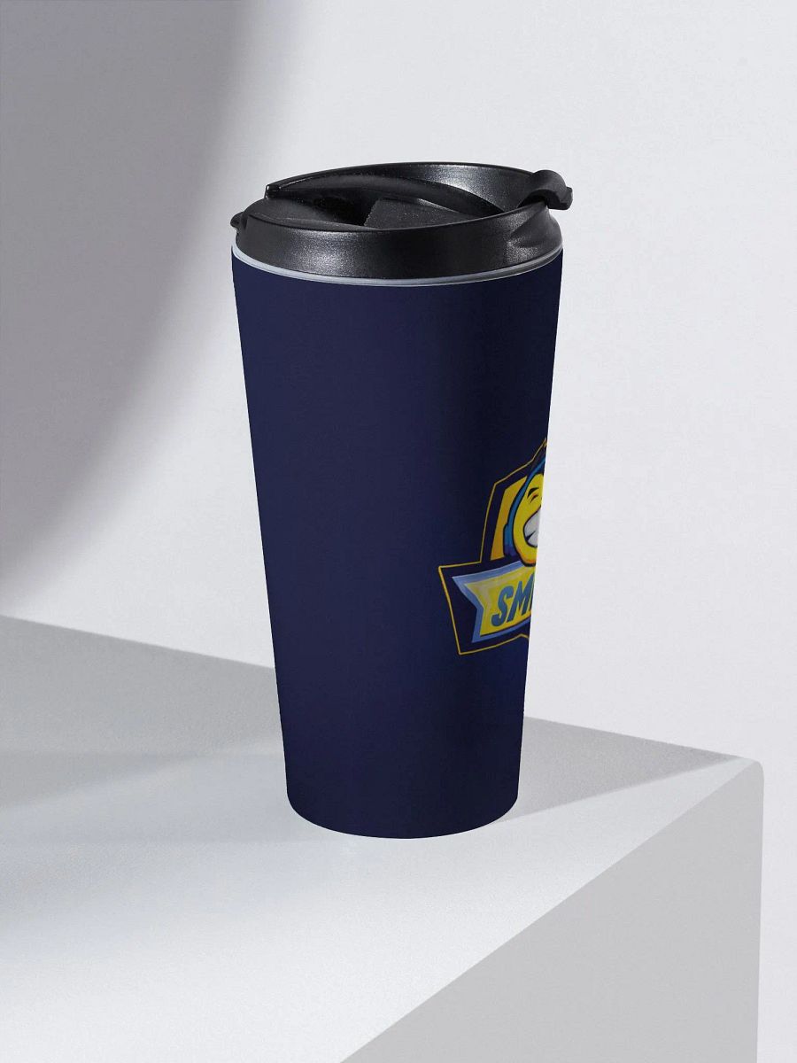 Smilar Shield Logo Stainless Steel Travel Mug product image (2)