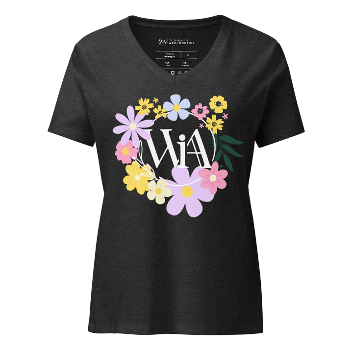 WIA Bloom Women's V-Neck T-Shirt product image (1)