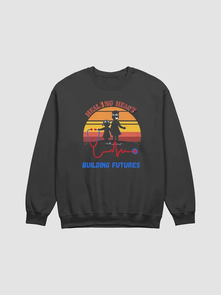 Healing Heart Nurse and Child Crewneck Sweatshirt product image (2)