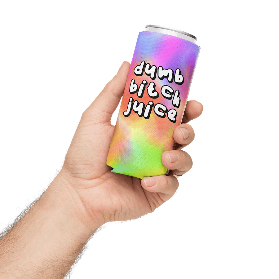 Tie Dye Dumb Bitch Juice Coozie product image (12)