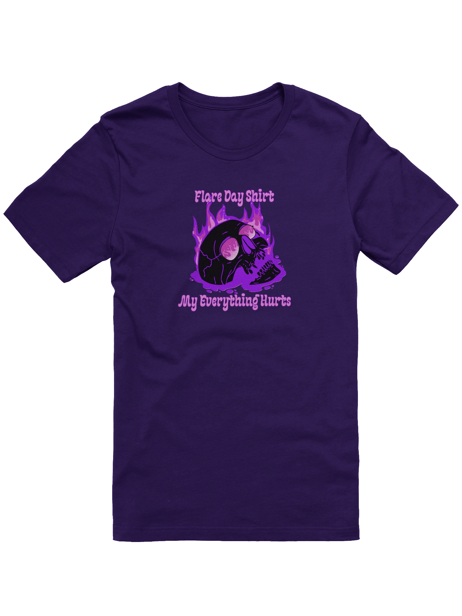 My Everything Hurts! Supersoft Unisex Tee (Purple Design) product image (1)