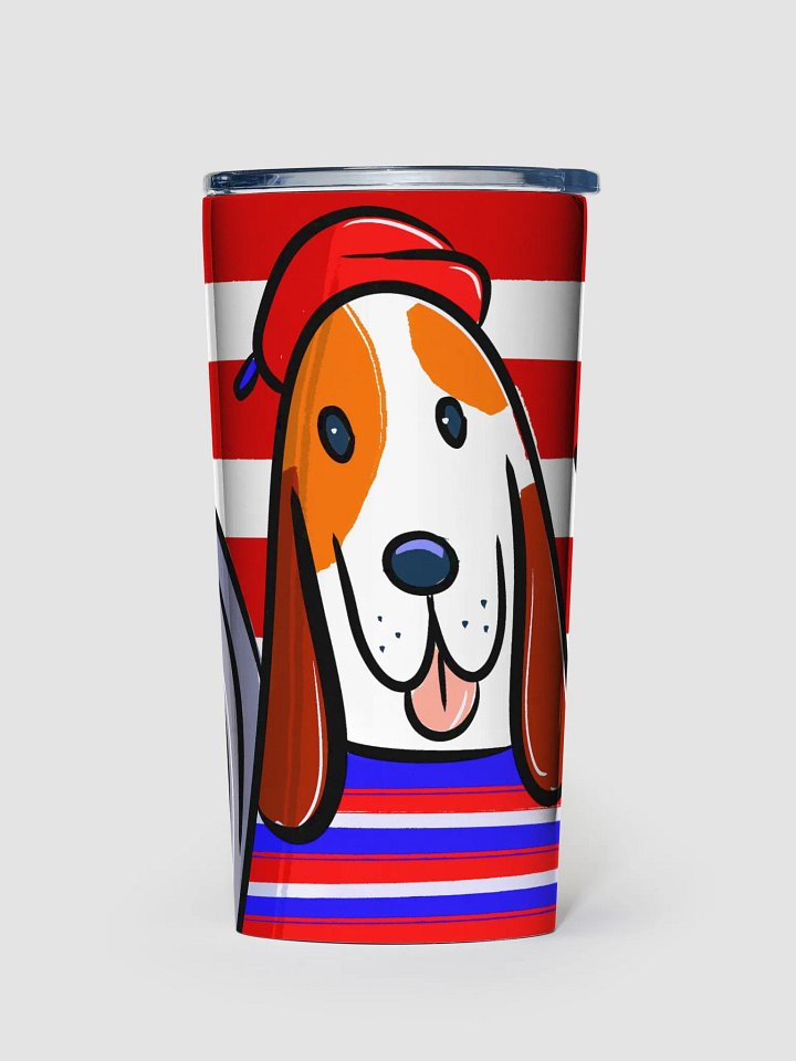 Pawsitively Charming Stainless Steel Tumbler product image (1)