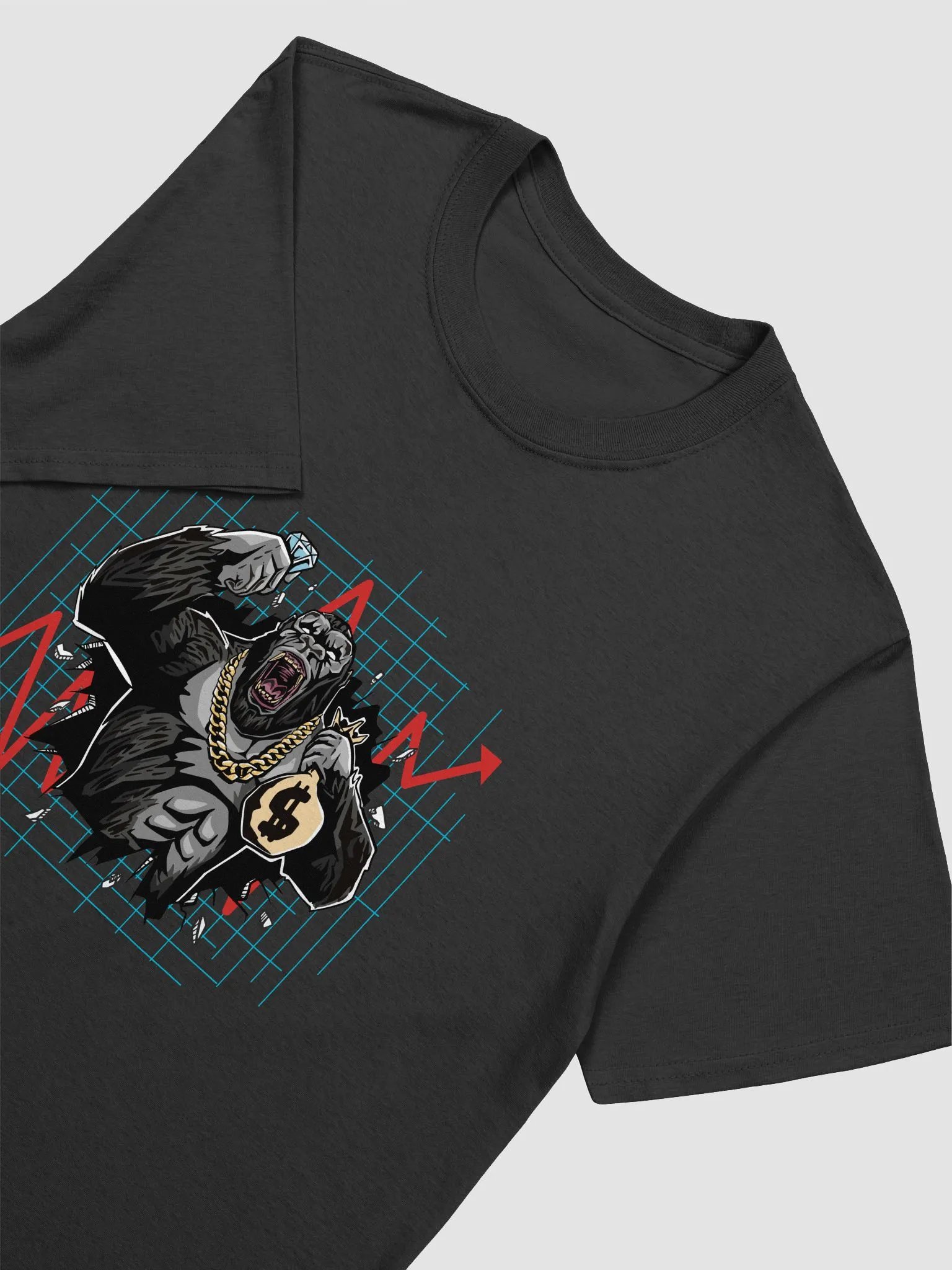 Triumphant Gorilla Money Maker T-Shirt product image (3)