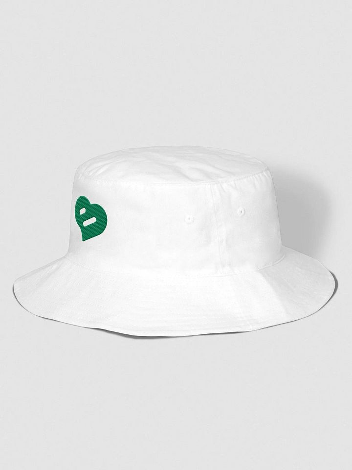 green heart bucket hat product image (2)