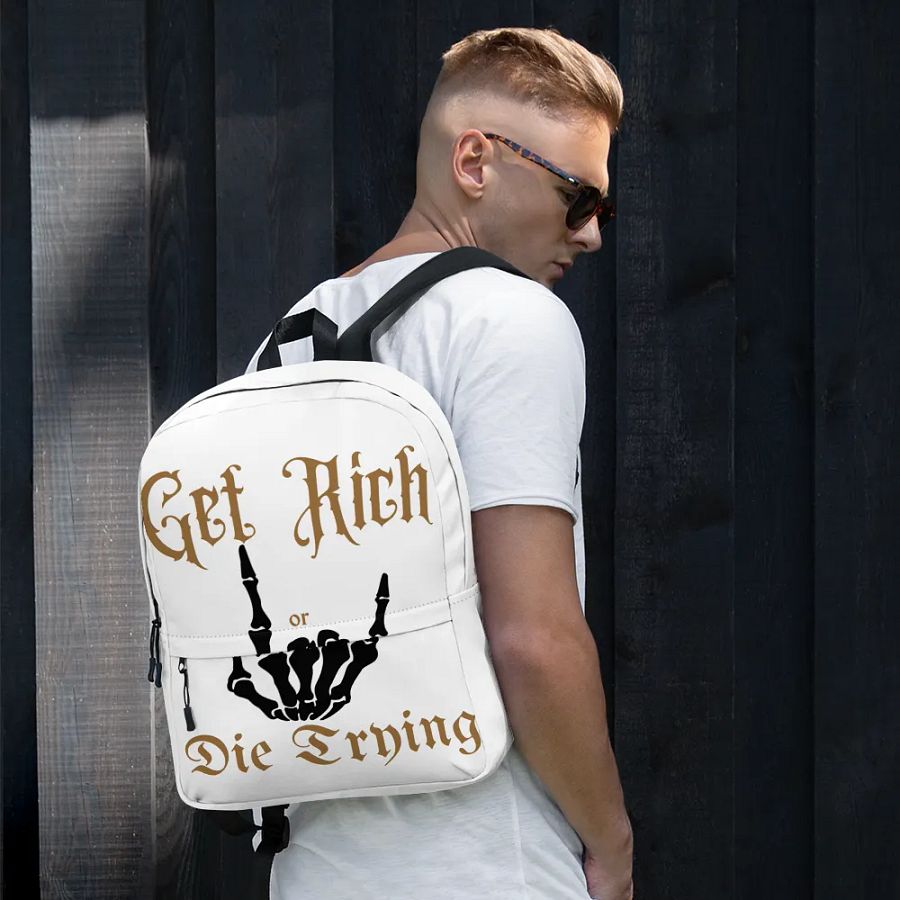 Get Rich or Die Trying Back Pack product image (3)