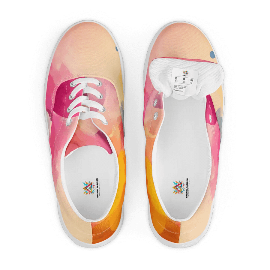 VividWave Lace-Up Canvas Shoes product image (7)