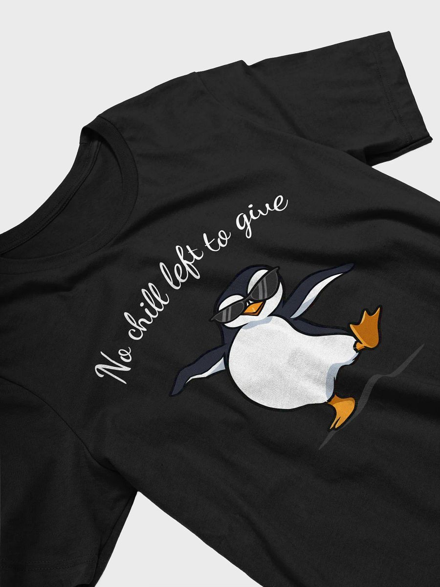 Funny Penguin T-Shirt - No Chill Left To Give Cool Design product image (16)