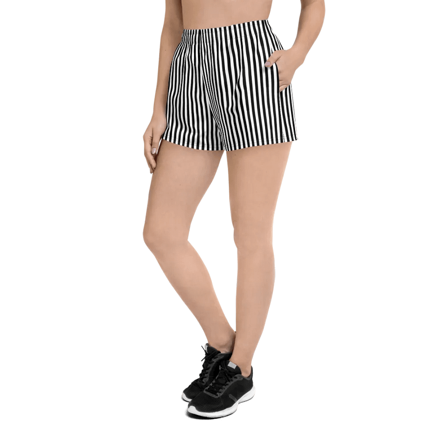 Basic Bitc* Striped Shorts product image (3)