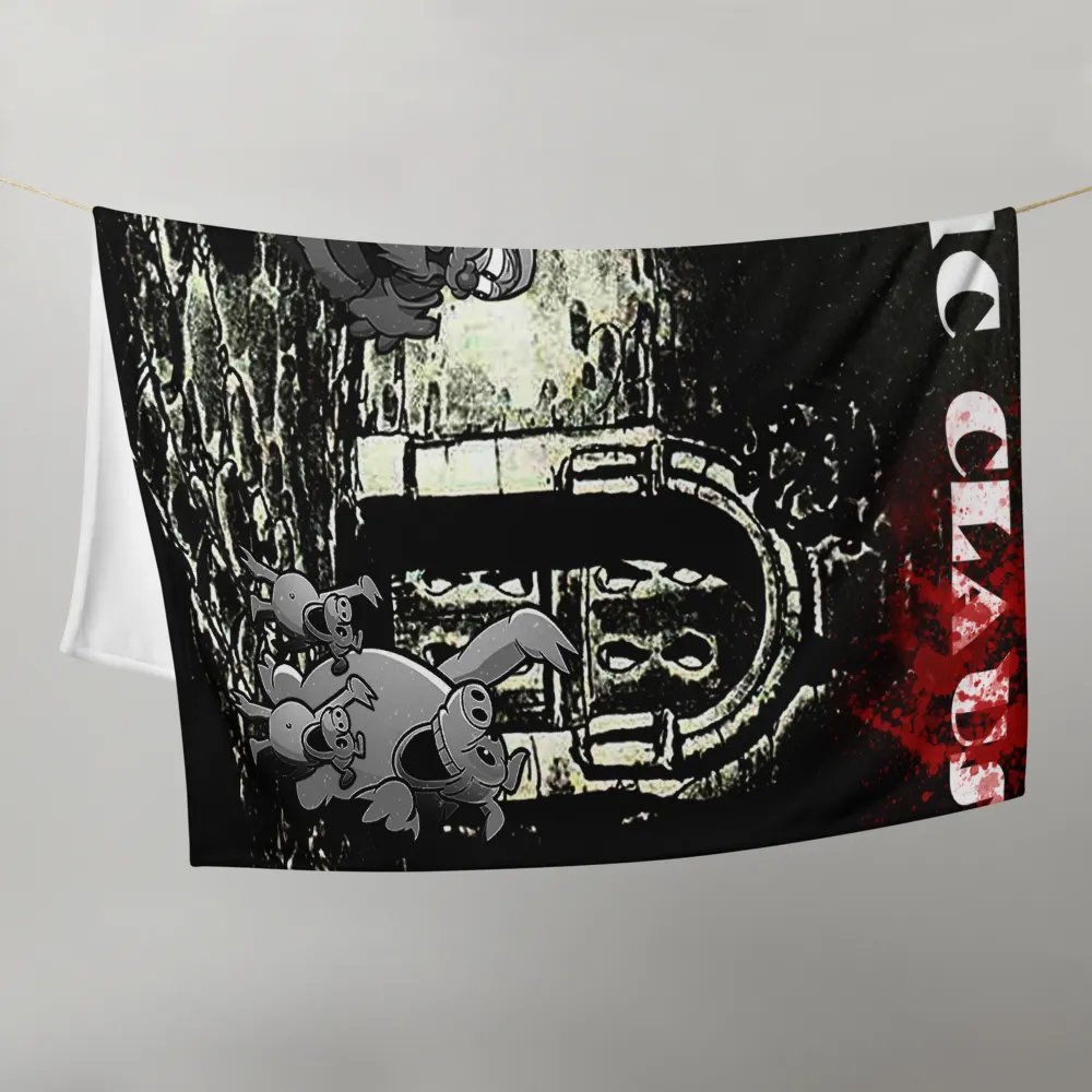 Satanic Claus Throw Blanket product image (21)